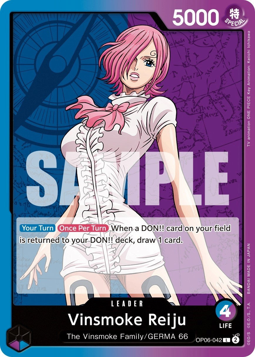Image for Vinsmoke Reiju (042) (Wings of the Captain) (OP06-042) - One Piece Card Game