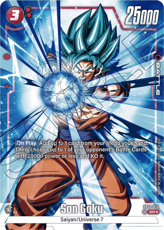 Image for Son Goku - FB01-015 (Alternate Art) (Awakened Pulse) (FB01-015) - Dragon Ball Super: Fusion World