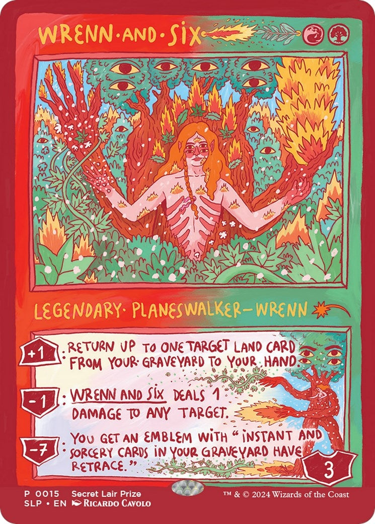 Image for Wrenn and Six (Secret Lair Showdown) (15) - Magic: The Gathering