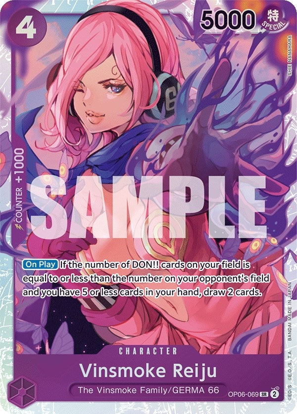 Image for Vinsmoke Reiju (069) (Wings of the Captain) (OP06-069) - One Piece Card Game