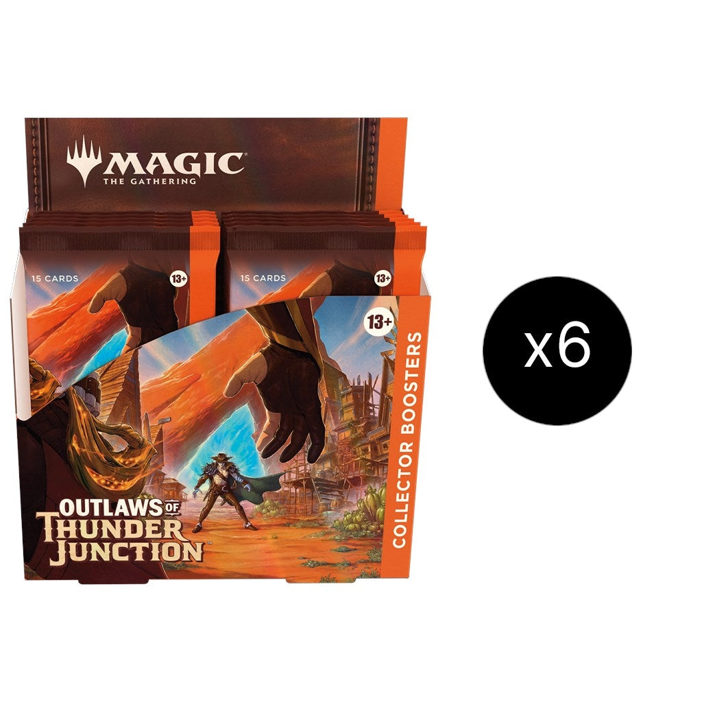Image for Outlaws of Thunder Junction - Collector Booster Display Case - Magic: The Gathering