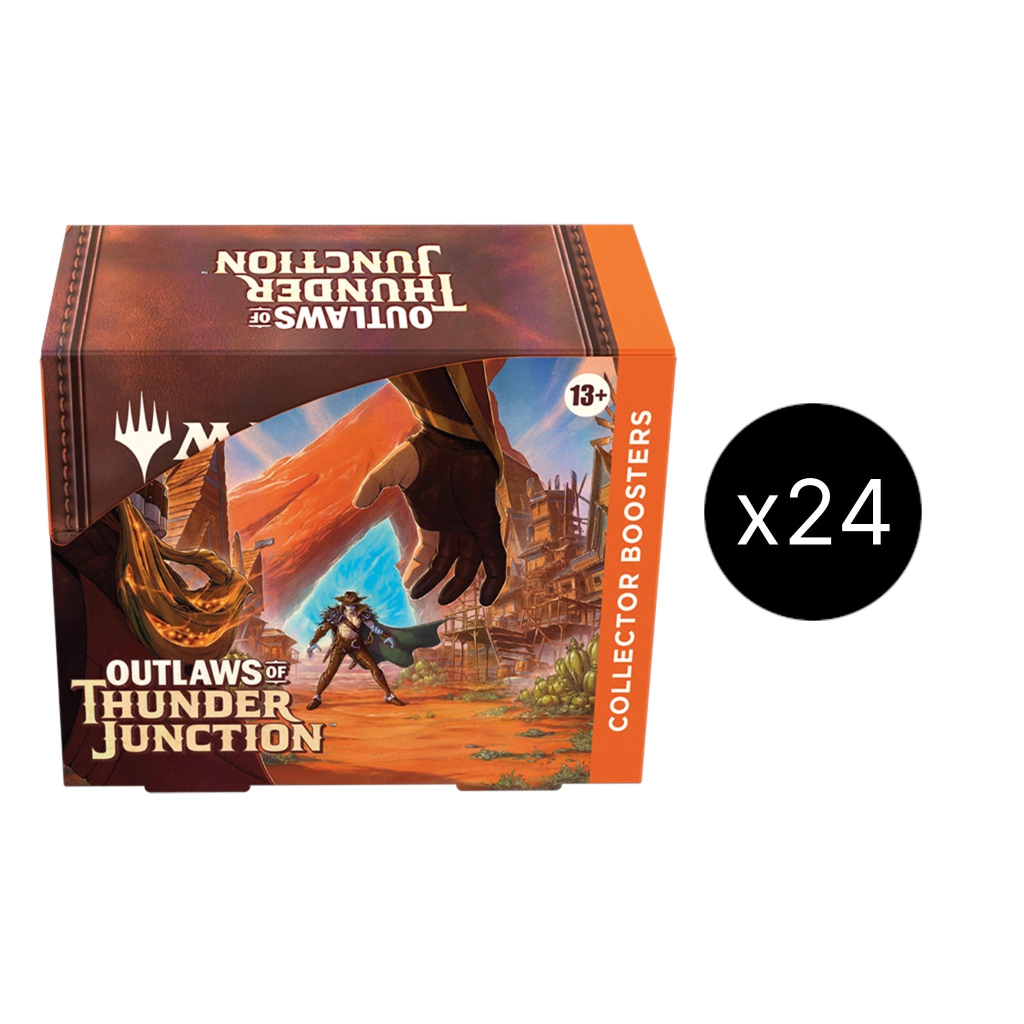 Image for Outlaws of Thunder Junction - Collector Booster Display Master Case - Magic: The Gathering