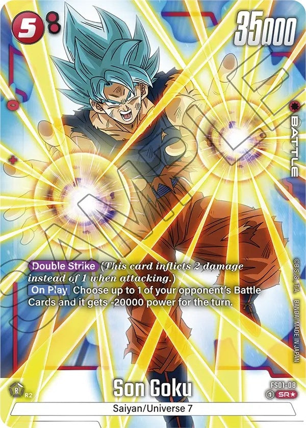 Image for Son Goku - FS01-08 (Bonus Pack Alternate Art) (Starter Deck 1: Son Goku) (FS01-08) - Dragon Ball Super: Fusion World