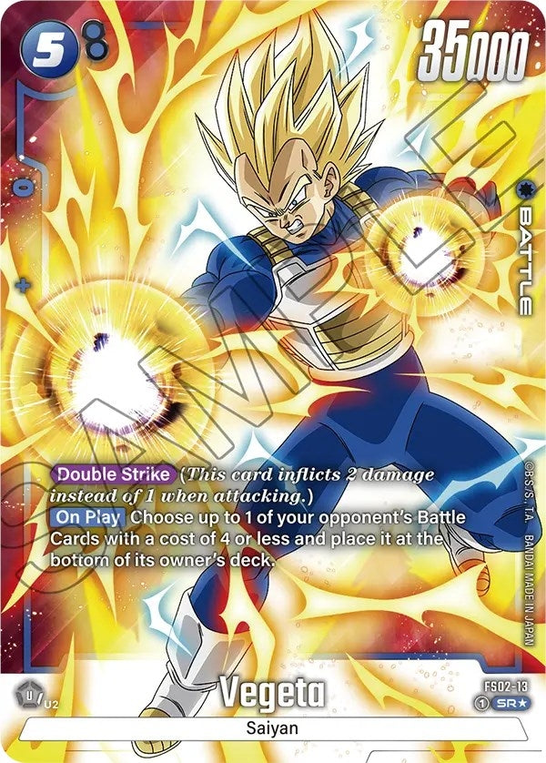 Image for Vegeta - FS02-13 (Bonus Pack Alternate Art) (Starter Deck 2: Vegeta) (FS02-13) - Dragon Ball Super: Fusion World