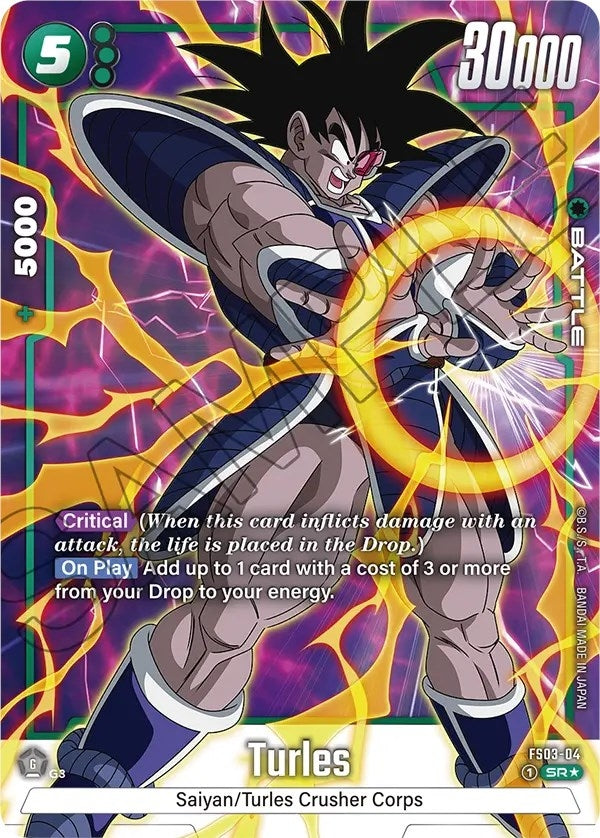 Image for Turles (Bonus Pack Alternate Art) (Starter Deck 3: Broly) (FS03-04) - Dragon Ball Super: Fusion World