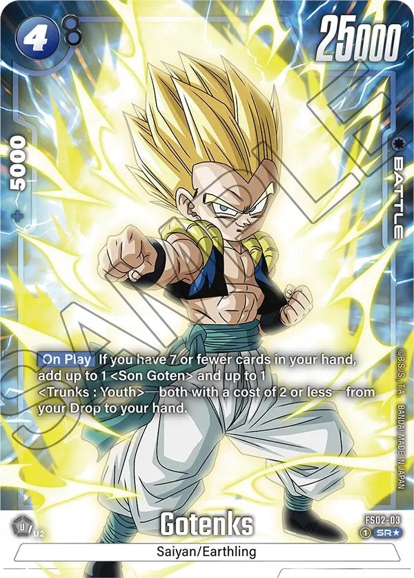 Image for Gotenks - FS02-03 (Bonus Pack Alternate Art) (Starter Deck 2: Vegeta) (FS02-03) - Dragon Ball Super: Fusion World