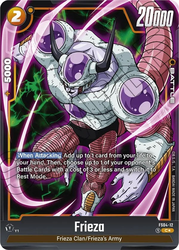 Image for Frieza - FS04-12 (Bonus Pack Alternate Art) (Starter Deck 4: Frieza) (FS04-12) - Dragon Ball Super: Fusion World