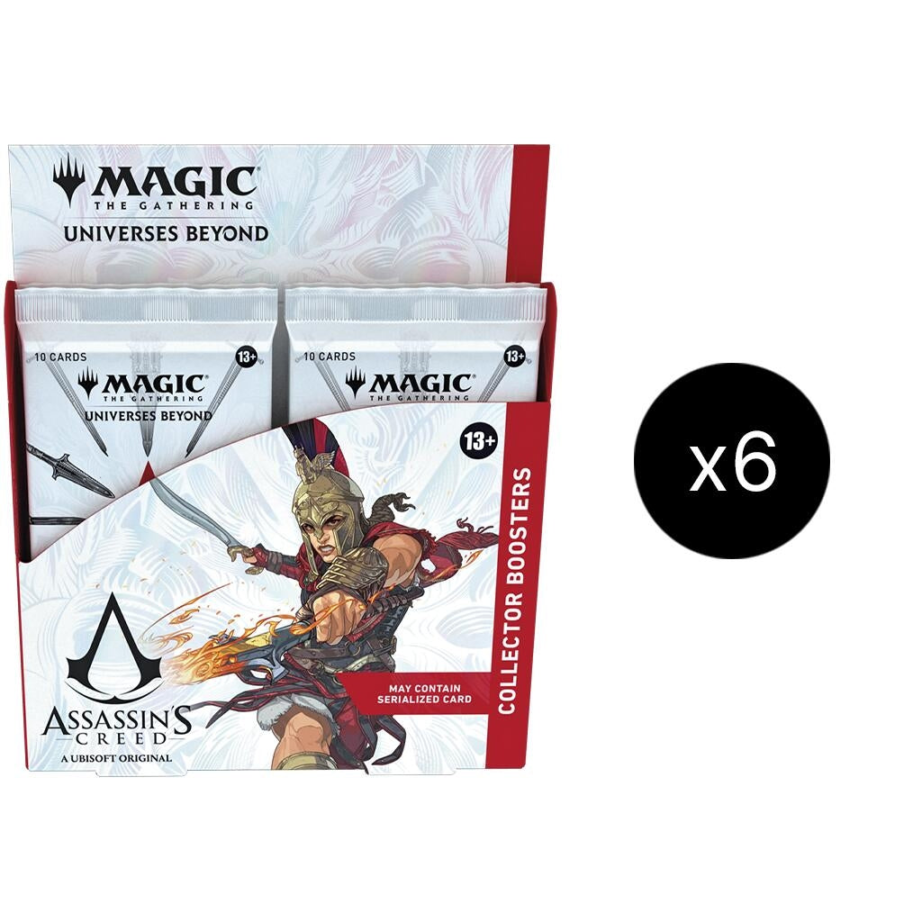Image for Universes Beyond: Assassin's Creed - Collector Booster Display Case - Magic: The Gathering