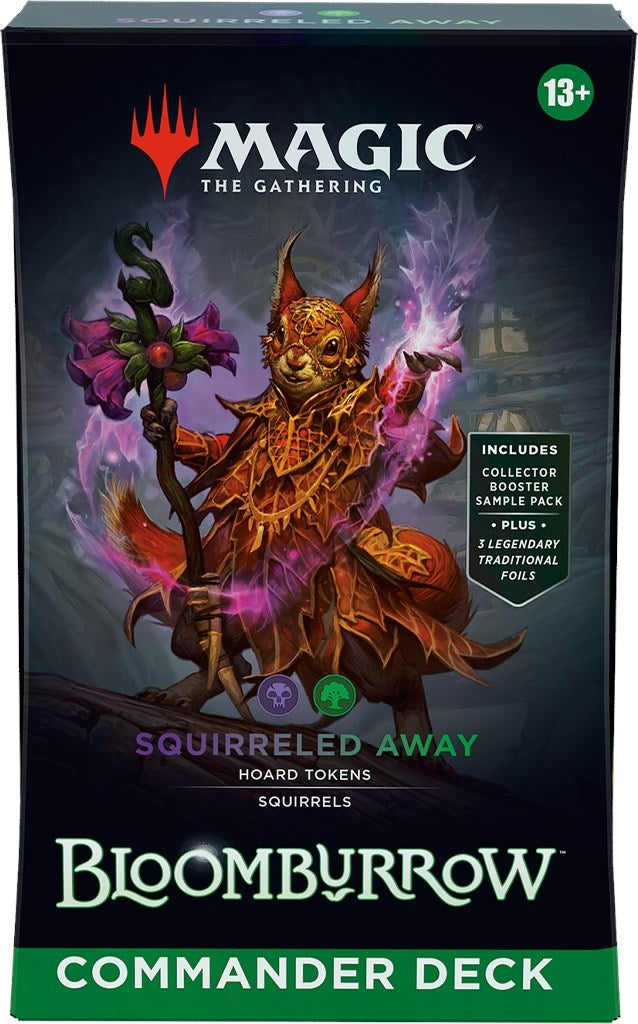 Image for Bloomburrow Commander Deck - Squirreled Away - Magic: The Gathering