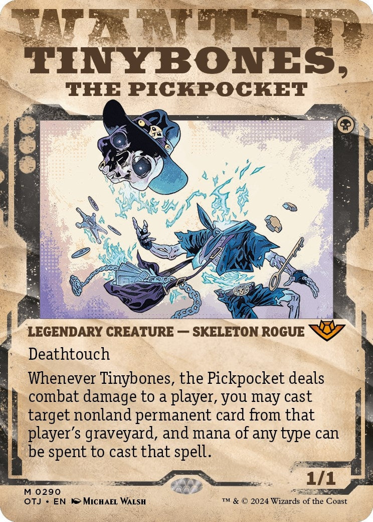 Image for Tinybones, the Pickpocket (Showcase) (Outlaws of Thunder Junction) (290) - Magic: The Gathering