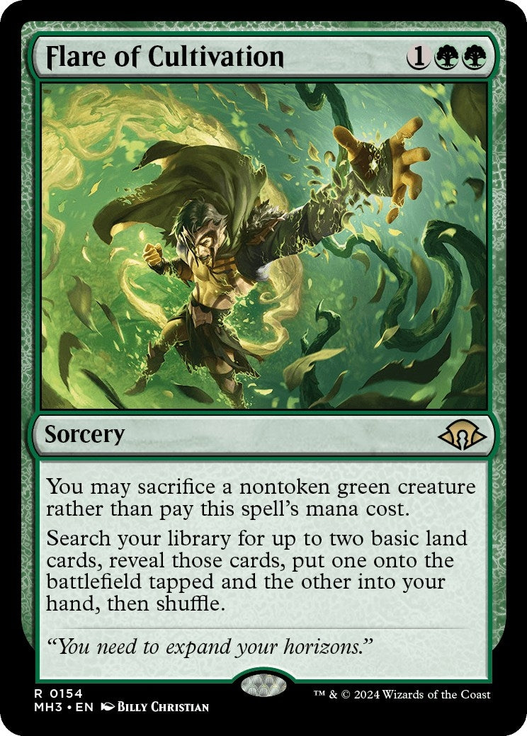 Image for Flare of Cultivation (Modern Horizons 3) (154) - Magic: The Gathering