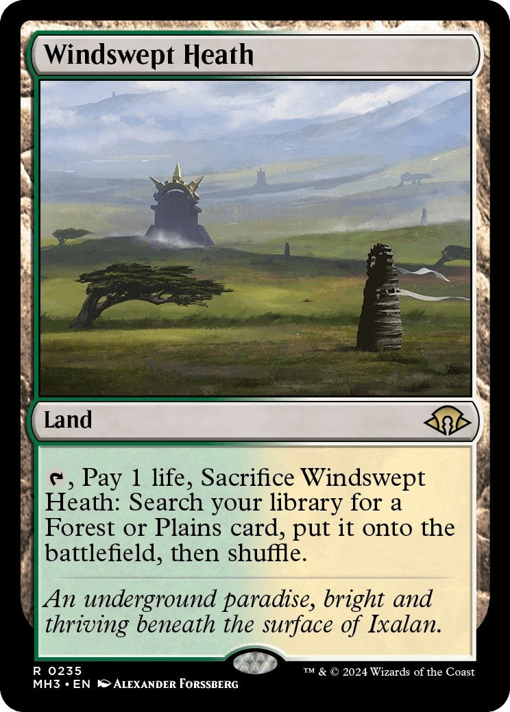 Image for Windswept Heath (Modern Horizons 3) (235) - Magic: The Gathering