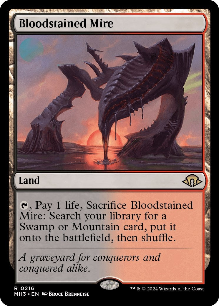 Image for Bloodstained Mire (Modern Horizons 3) (216) - Magic: The Gathering