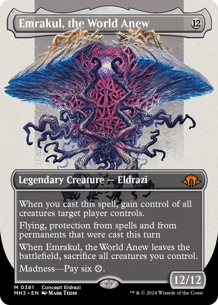 Image for Emrakul, the World Anew (Borderless) (Modern Horizons 3) (381) - Magic: The Gathering