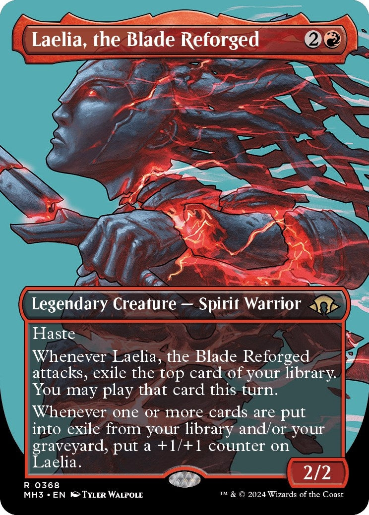 Image for Laelia, the Blade Reforged (Borderless) (Modern Horizons 3) (368) - Magic: The Gathering