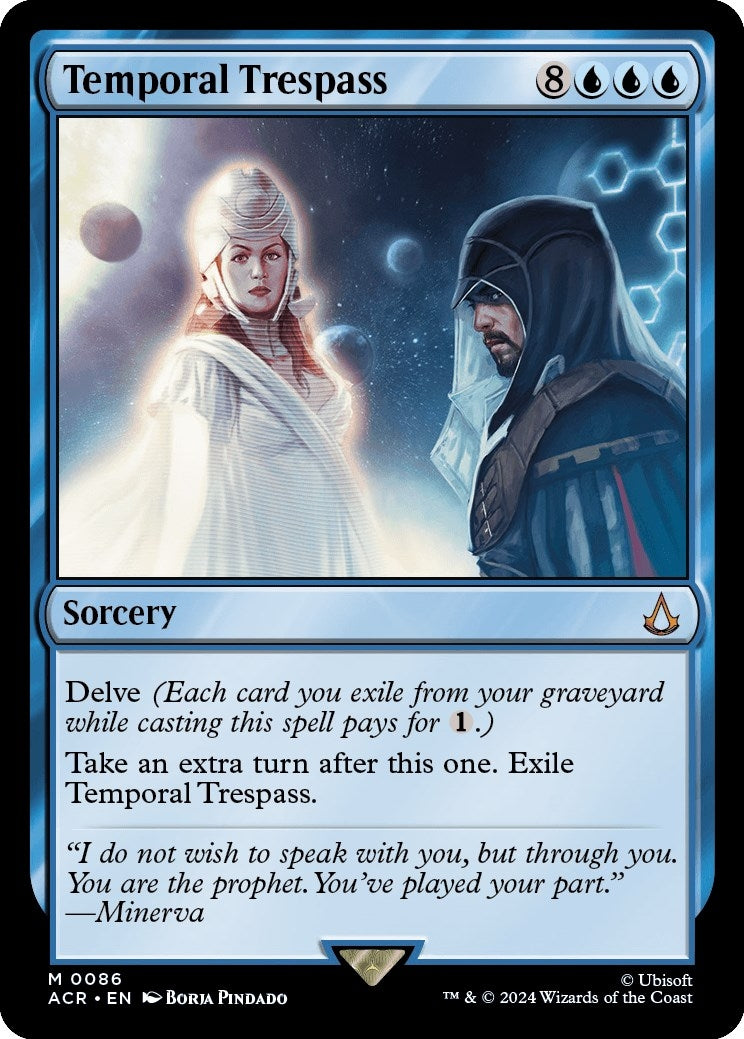 Image for Temporal Trespass (Universes Beyond: Assassin's Creed) (86) - Magic: The Gathering