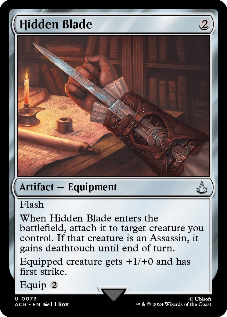 Image for Hidden Blade (Universes Beyond: Assassin's Creed) (73) - Magic: The Gathering