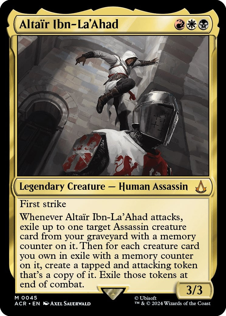 Image for Altair Ibn-La'Ahad (Universes Beyond: Assassin's Creed) (45) - Magic: The Gathering