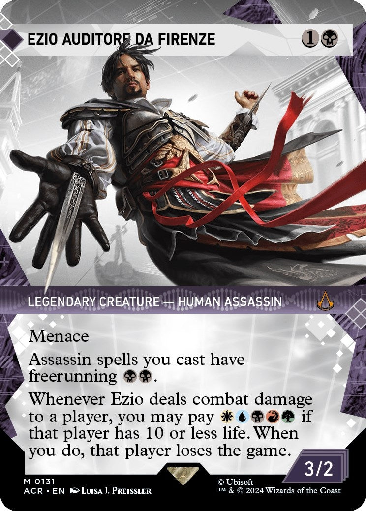 Image for Ezio Auditore da Firenze (Showcase) (Universes Beyond: Assassin's Creed) (131) - Magic: The Gathering