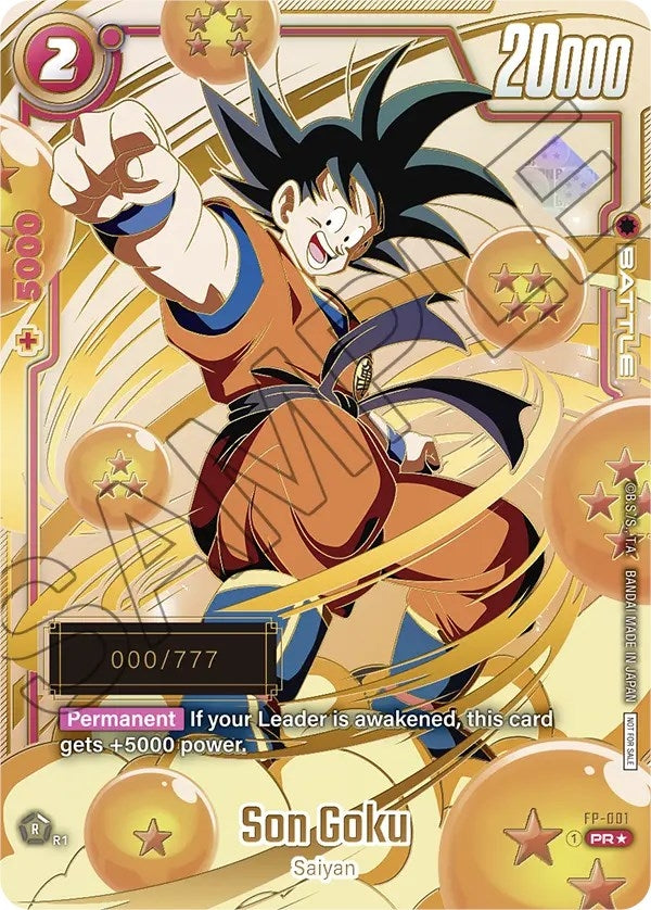 Image for Son Goku - FP-001 (Serial Numbered) (Fusion World Promotion Cards and Packs) (FP-001) - Dragon Ball Super: Fusion World
