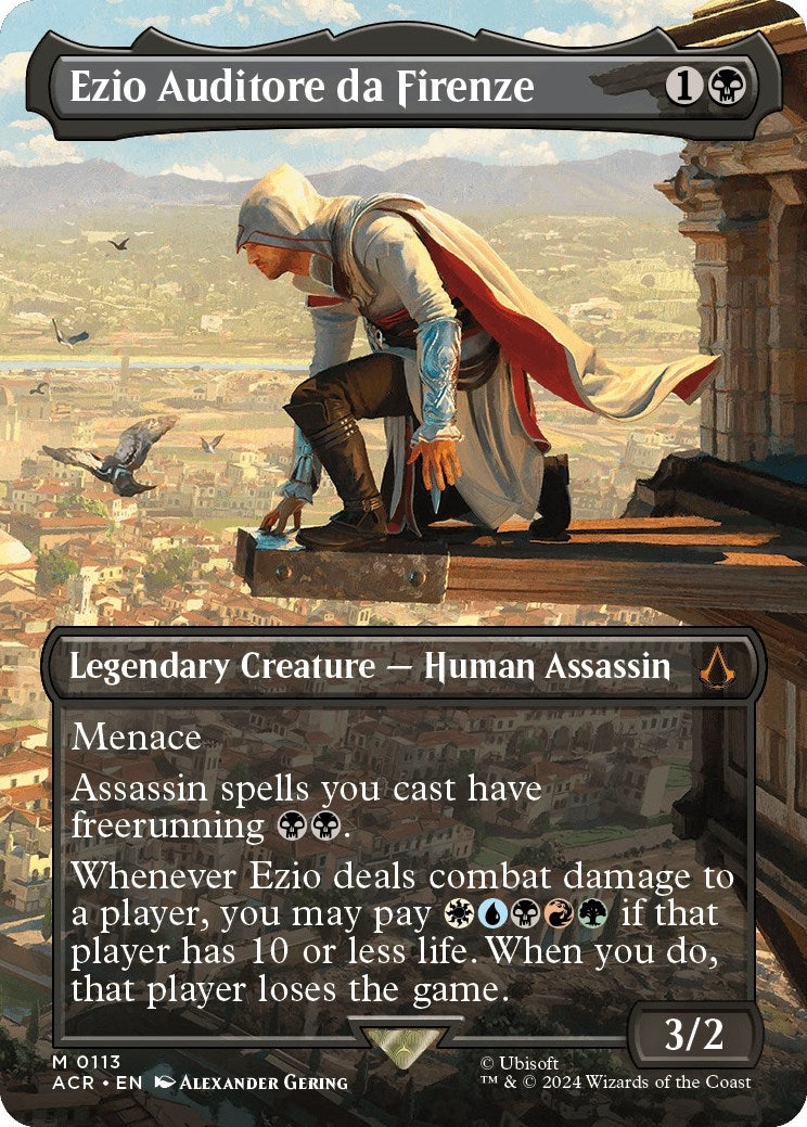 Image for Ezio Auditore da Firenze (Borderless) (Universes Beyond: Assassin's Creed) (113) - Magic: The Gathering