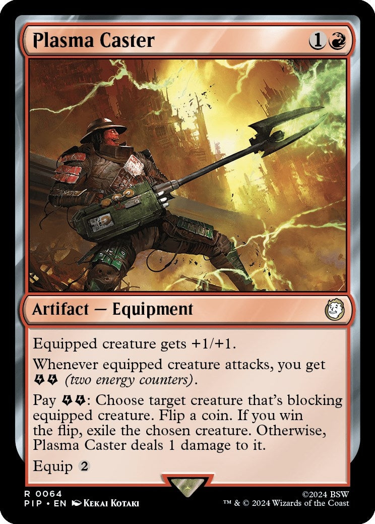 Image for Plasma Caster (Universes Beyond: Fallout) (64) - Magic: The Gathering