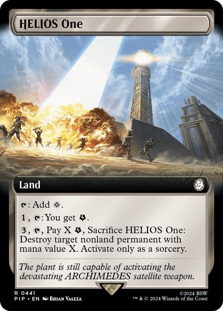 Image for HELIOS One (Extended Art) (Universes Beyond: Fallout) (441) - Magic: The Gathering