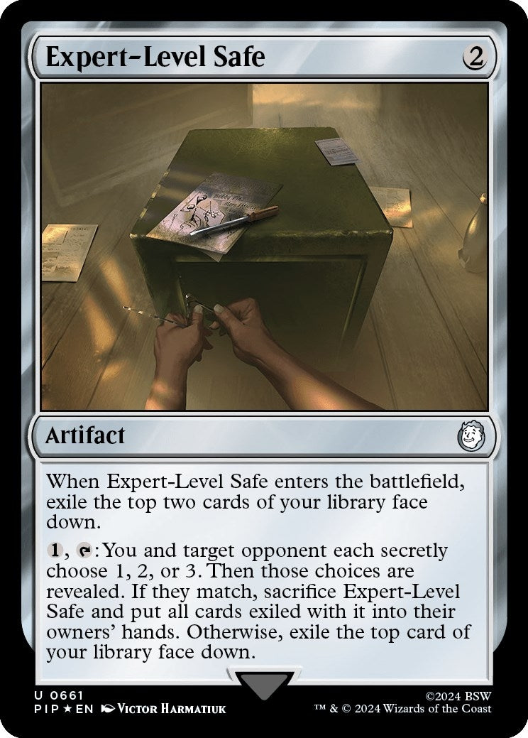Image for Expert-Level Safe (Surge Foil) (Universes Beyond: Fallout) (661) - Magic: The Gathering