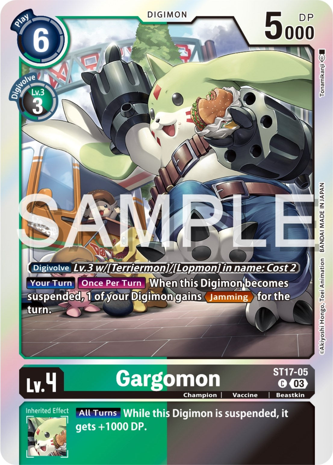 Image for Gargomon (ST-17) (ST17-05 C) - Digimon Card Game