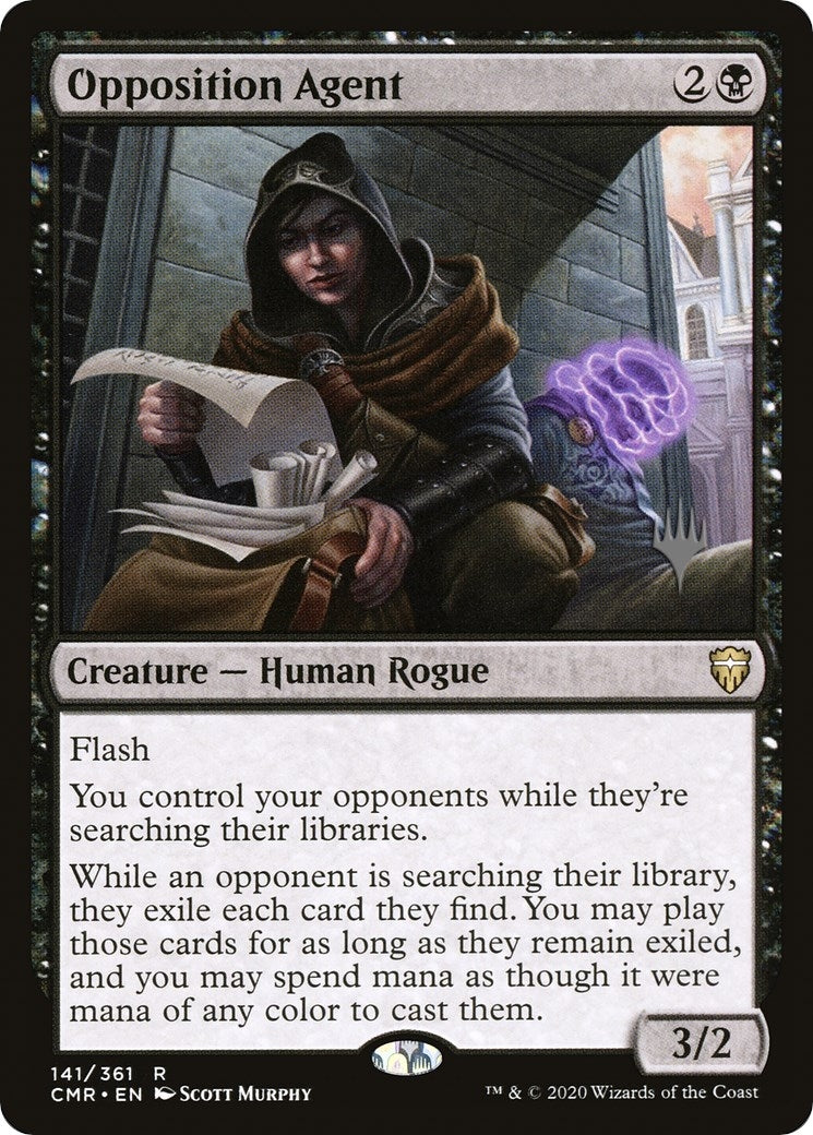 Image for Opposition Agent (Promo Pack: Murders at Karlov Manor) (141) - Magic: The Gathering