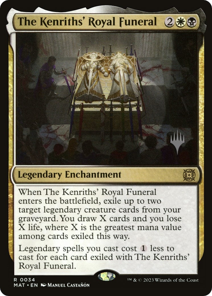Image for The Kenriths' Royal Funeral (Promo Pack: Murders at Karlov Manor) (34) - Magic: The Gathering