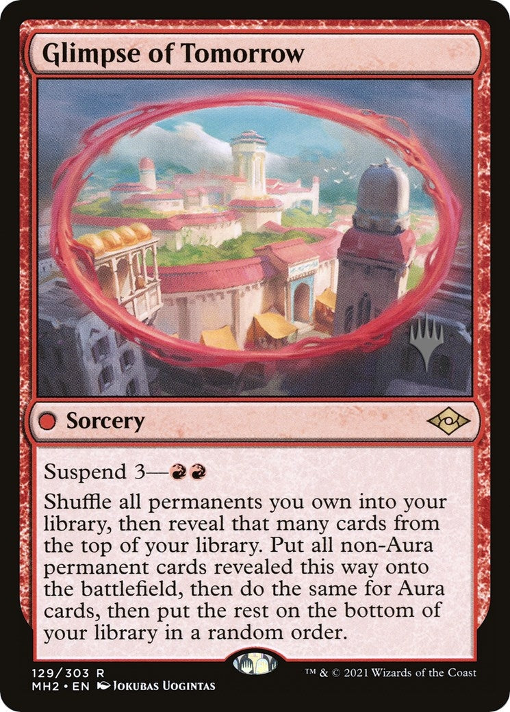 Image for Glimpse of Tomorrow (Promo Pack: Murders at Karlov Manor) (129) - Magic: The Gathering