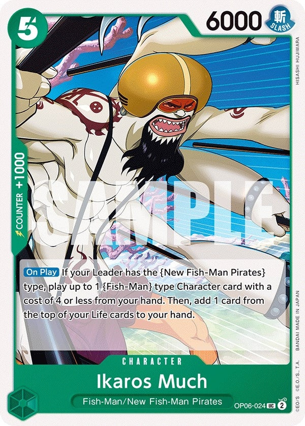 Image for Ikaros Much (Wings of the Captain) (OP06-024) - One Piece Card Game