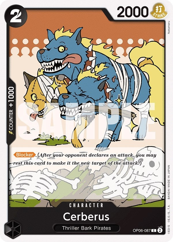 Image for Cerberus (Wings of the Captain) (OP06-087) - One Piece Card Game