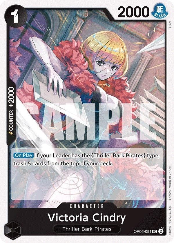 Image for Victoria Cindry (Wings of the Captain) (OP06-091) - One Piece Card Game