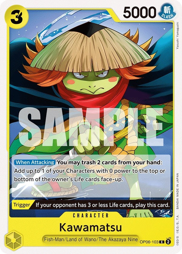 Image for Kawamatsu (Wings of the Captain) (OP06-103) - One Piece Card Game