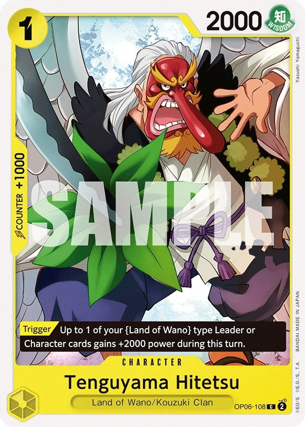 Image for Tenguyama Hitetsu (Wings of the Captain) (OP06-108) - One Piece Card Game