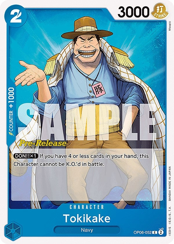 Image for Tokikake (Wings of the Captain Pre-Release Cards) (OP06-052) - One Piece Card Game