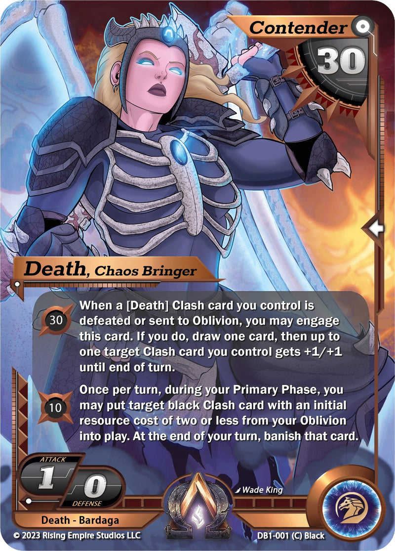 Image for Death, Chaos Bringer (Year of the Dragon) (DB1-001) - Alpha Clash