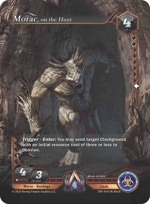 Image for Morac, on the Hunt (Year of the Dragon) (DB1-016) - Alpha Clash