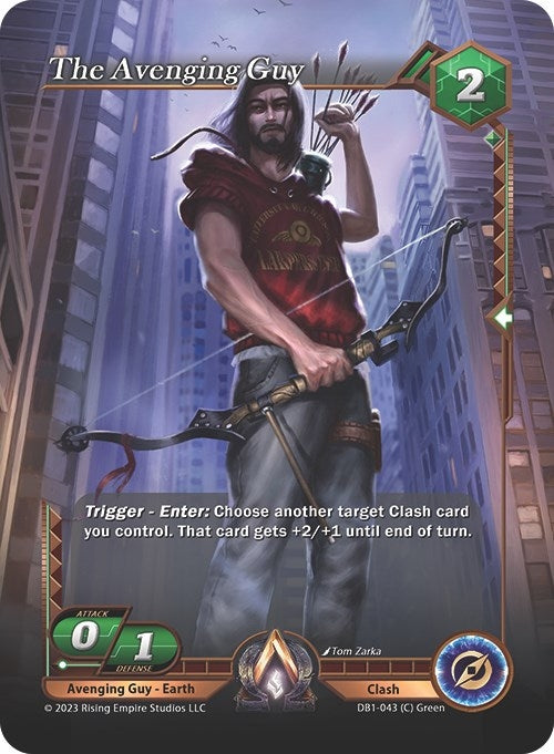 Image for The Avenging Guy (Year of the Dragon) (DB1-043) - Alpha Clash