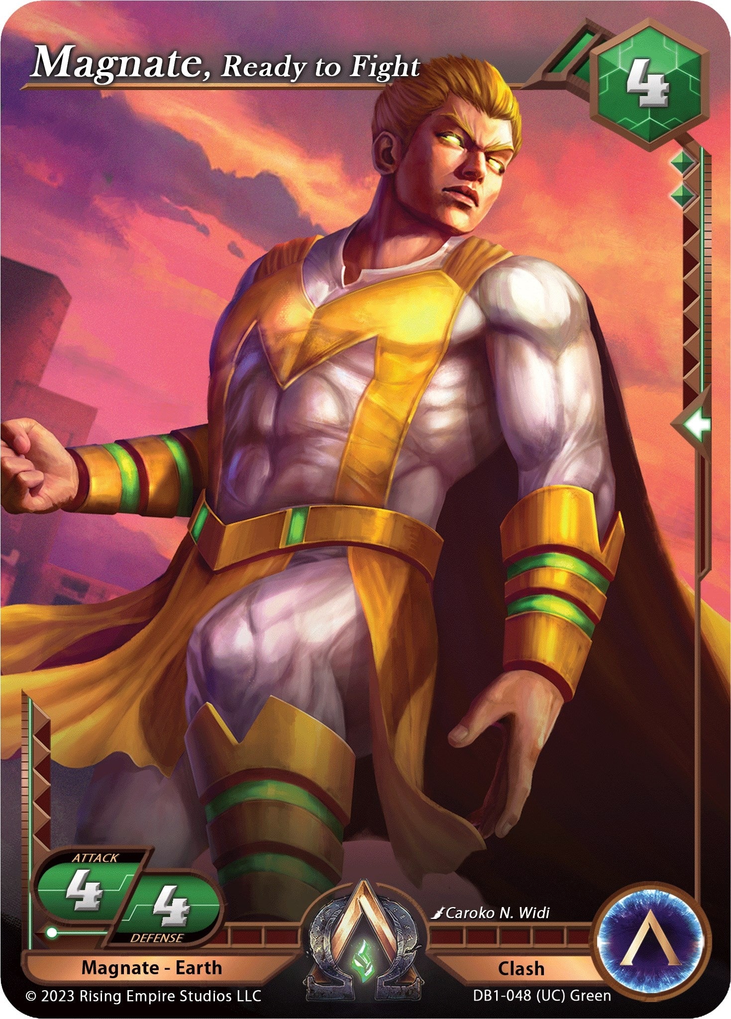 Image for Magnate, Ready to Fight (Year of the Dragon) (DB1-048) - Alpha Clash