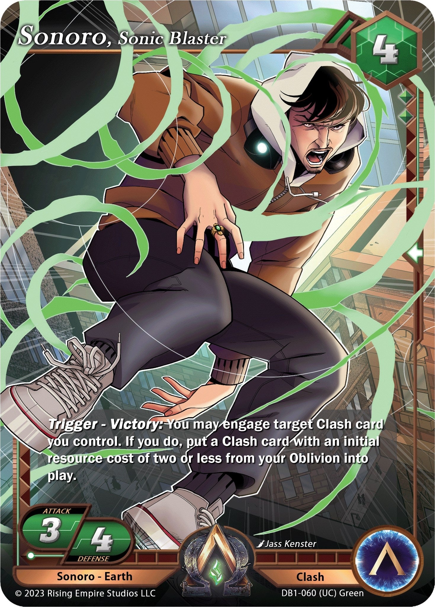 Image for Sonoro, Sonic Blaster (Year of the Dragon) (DB1-060) - Alpha Clash