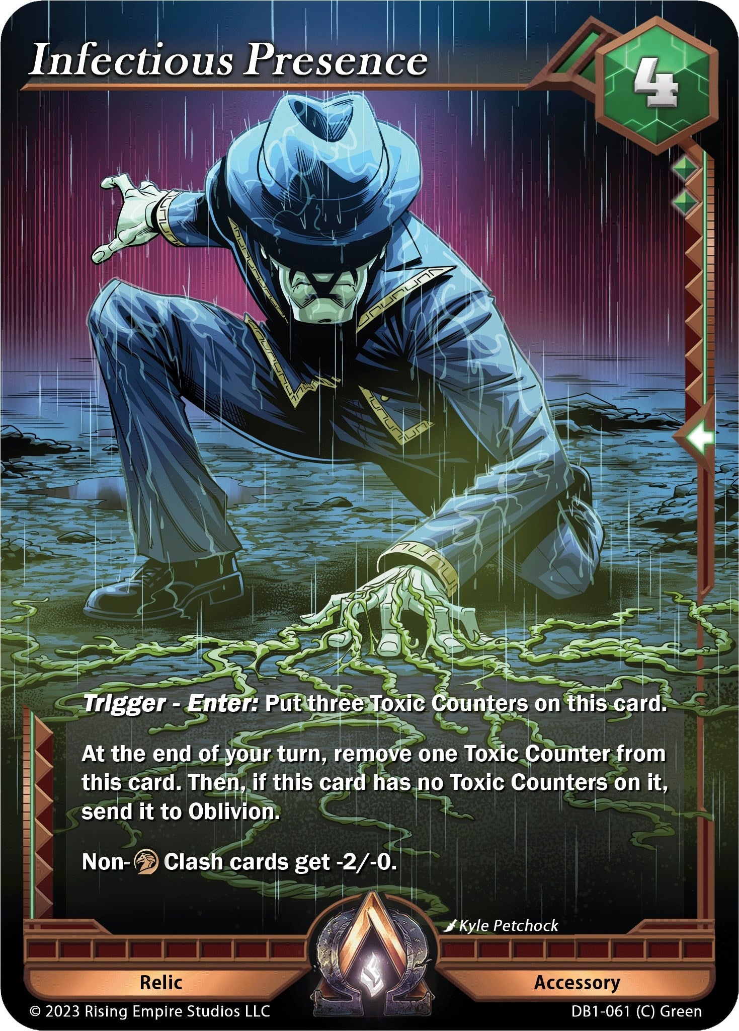 Image for Infectious Presence (Year of the Dragon) (DB1-061) - Alpha Clash