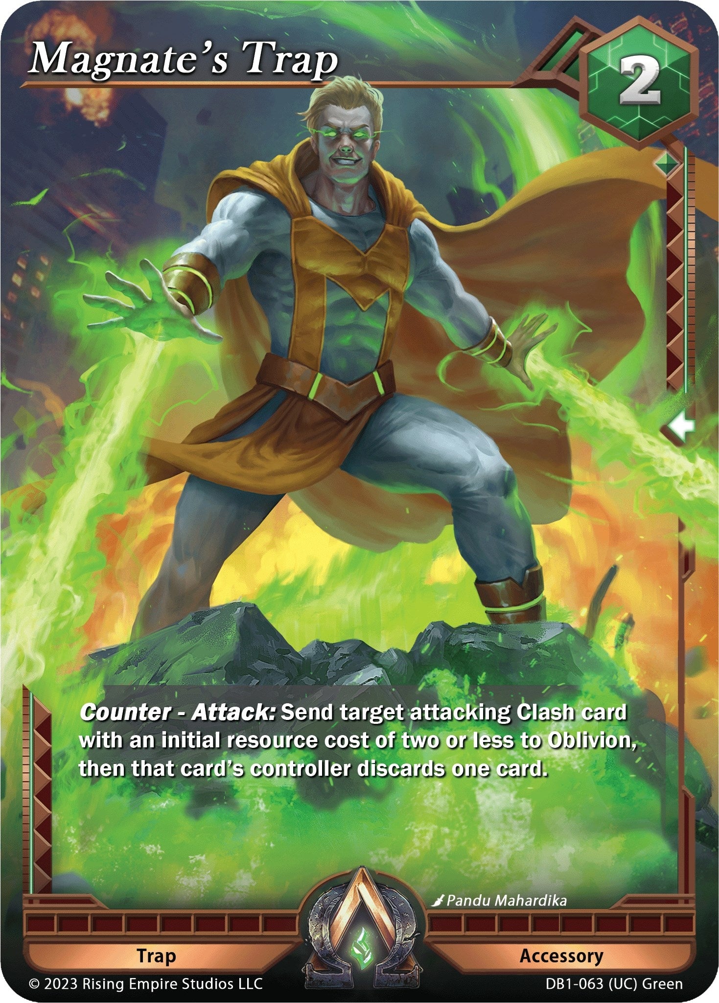 Image for Magnate's Trap (Year of the Dragon) (DB1-063) - Alpha Clash