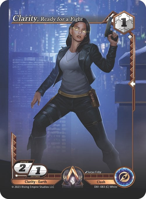 Image for Clarity, Ready for a Fight (Year of the Dragon) (DB1-083) - Alpha Clash