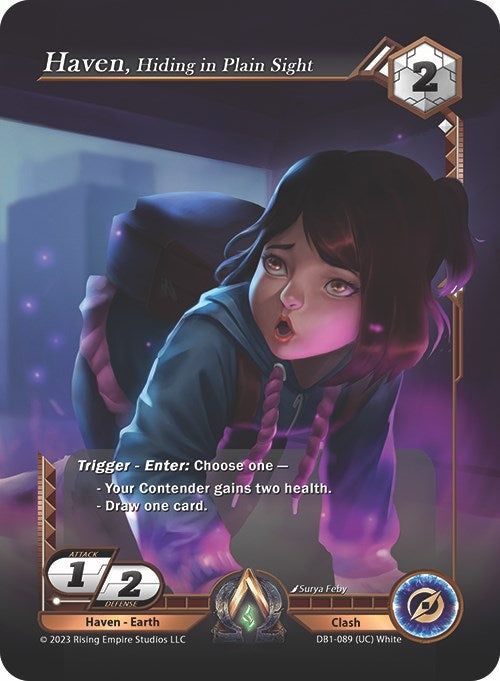 Image for Haven, Hiding in Plain Sight (Year of the Dragon) (DB1-089) - Alpha Clash