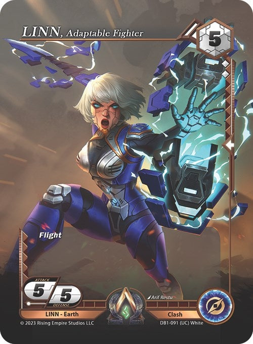 Image for LINN, Adaptable Fighter (Year of the Dragon) (DB1-091) - Alpha Clash