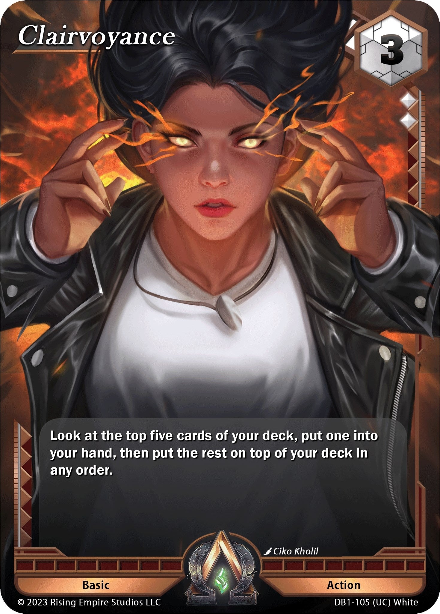 Image for Clairvoyance (Year of the Dragon) (DB1-105) - Alpha Clash