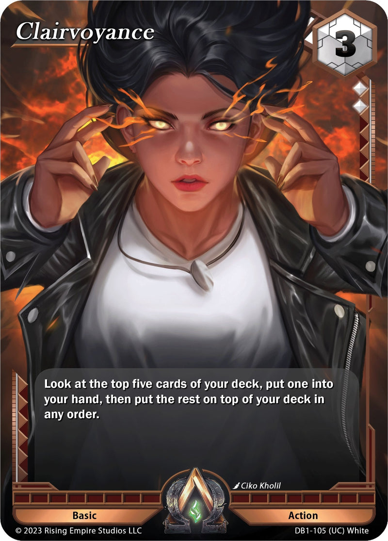 Image for Clairvoyance (Year of the Dragon) (DB1-105) - Alpha Clash